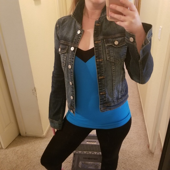 EXPRESS Color Block, Cut-Out Back, Tank Top - Picture 7 of 7